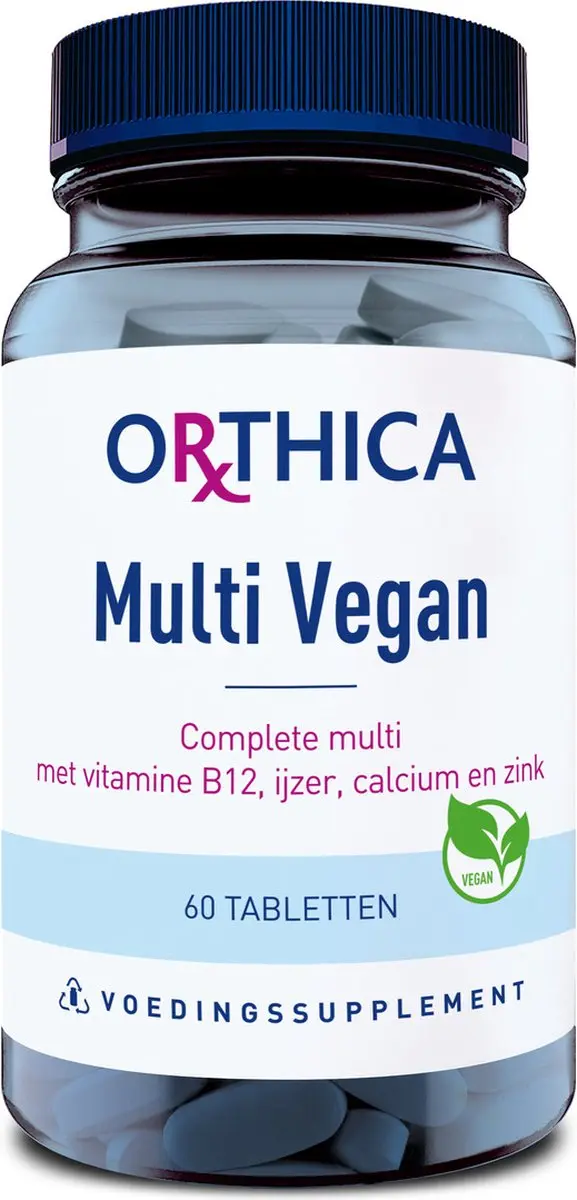 Orthica Multi Vegan Multivitaminen 60 tabletten