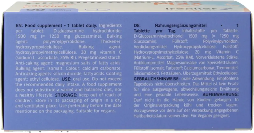 Trenker Bioglucosamine 90 Tabletten