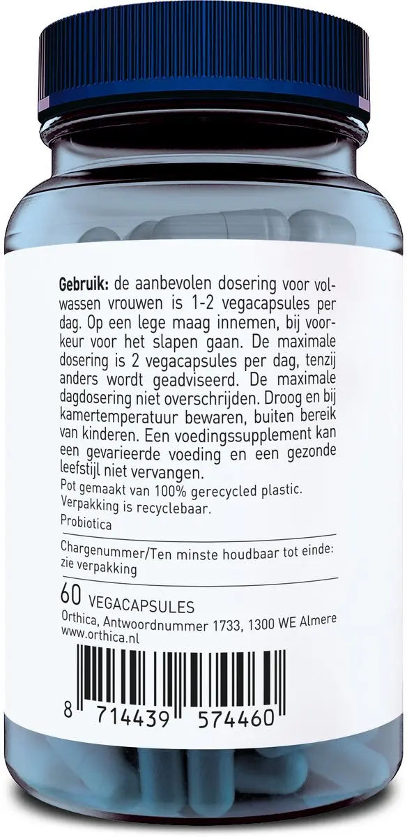 Orthica Orthiflor Fem Biotica Vrouwen 60 Vegacapsules