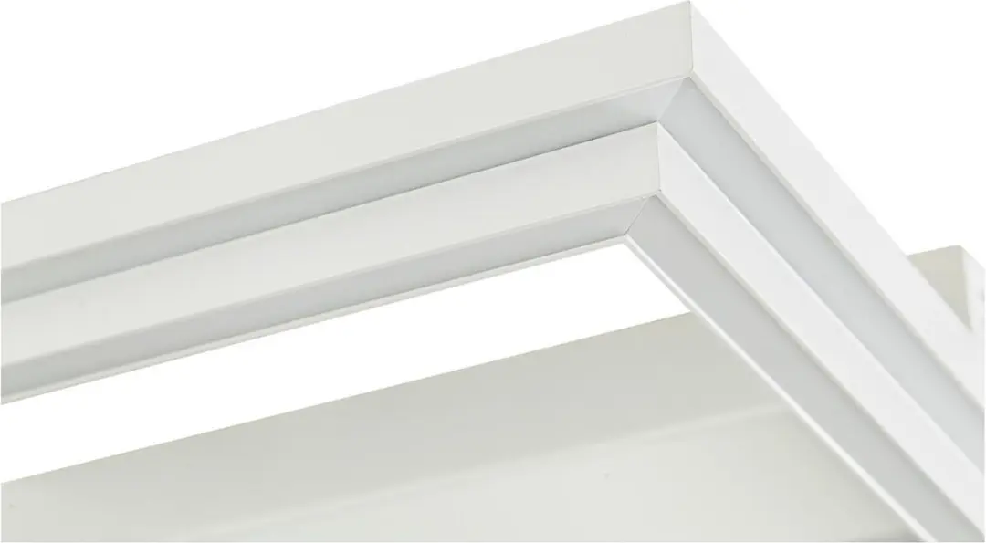 Brilliant Pallas LED Wand-/Plafondlamp 50x50cm - 38W RGB Wit