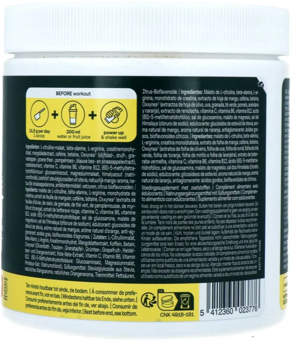 The Green Athlete Pre-Workout 345g