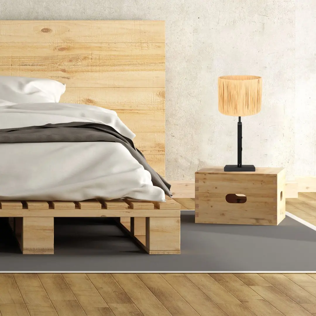 Steinhauer Stang 3708ZW Tafellamp - Zwart - Ø20cm