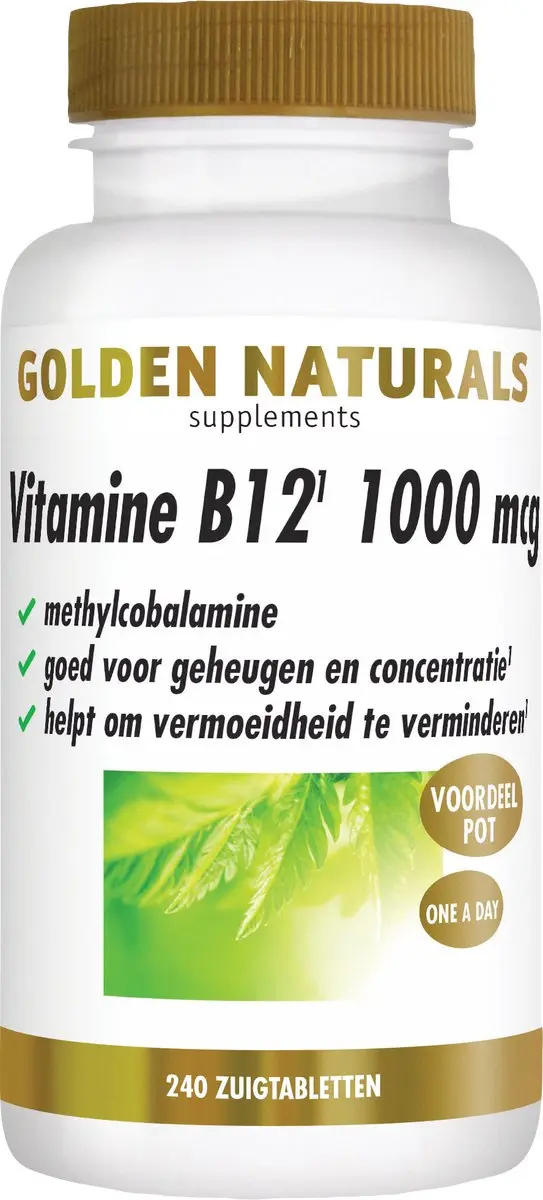 Golden Naturals Vitamine B12 1000 mcg