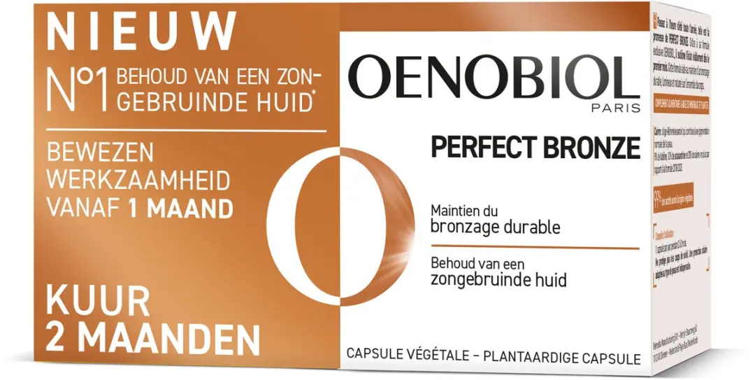 Oenobiol Perfect Bronze Bruiningscapsules 60 Stuks