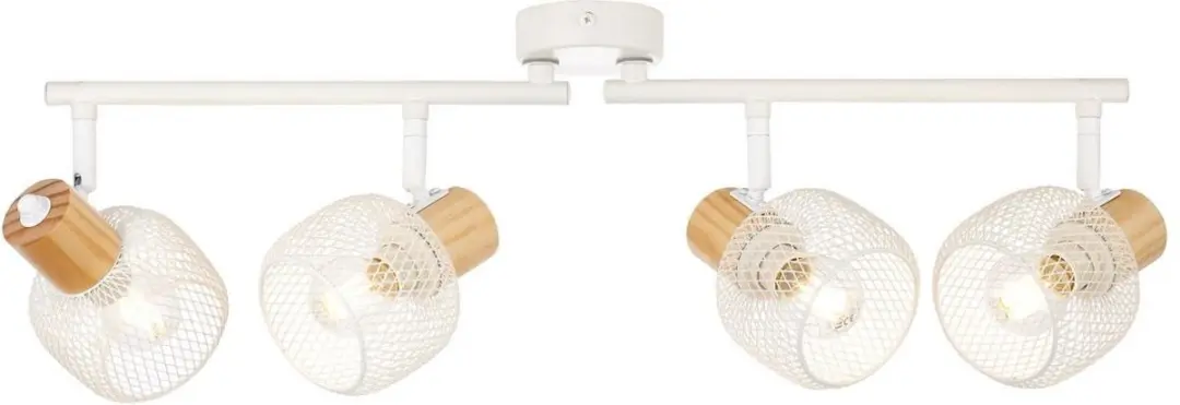 Brilliant Giada Spotbuis 4-lichts 4x D45 E14 - Wit