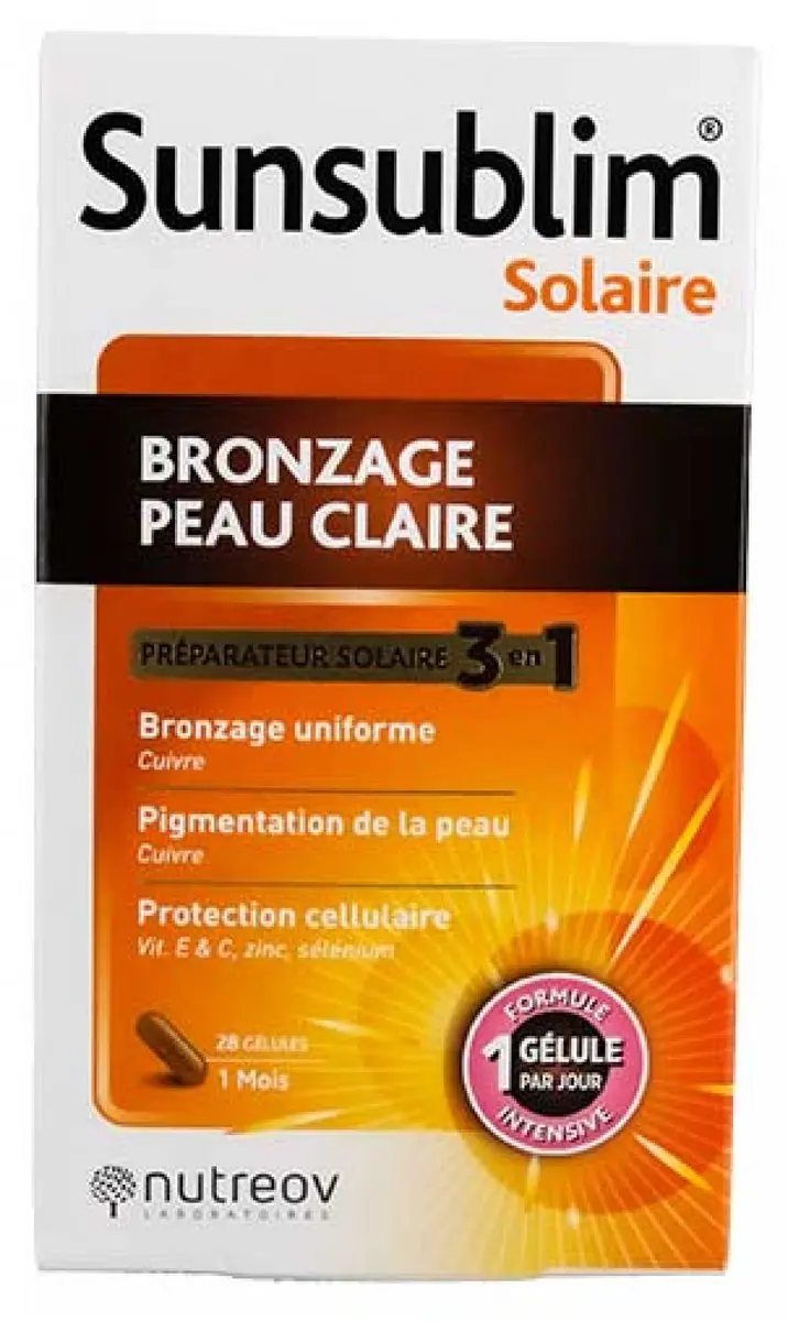 Nutreov Sunsublim Bruining 28 Capsules