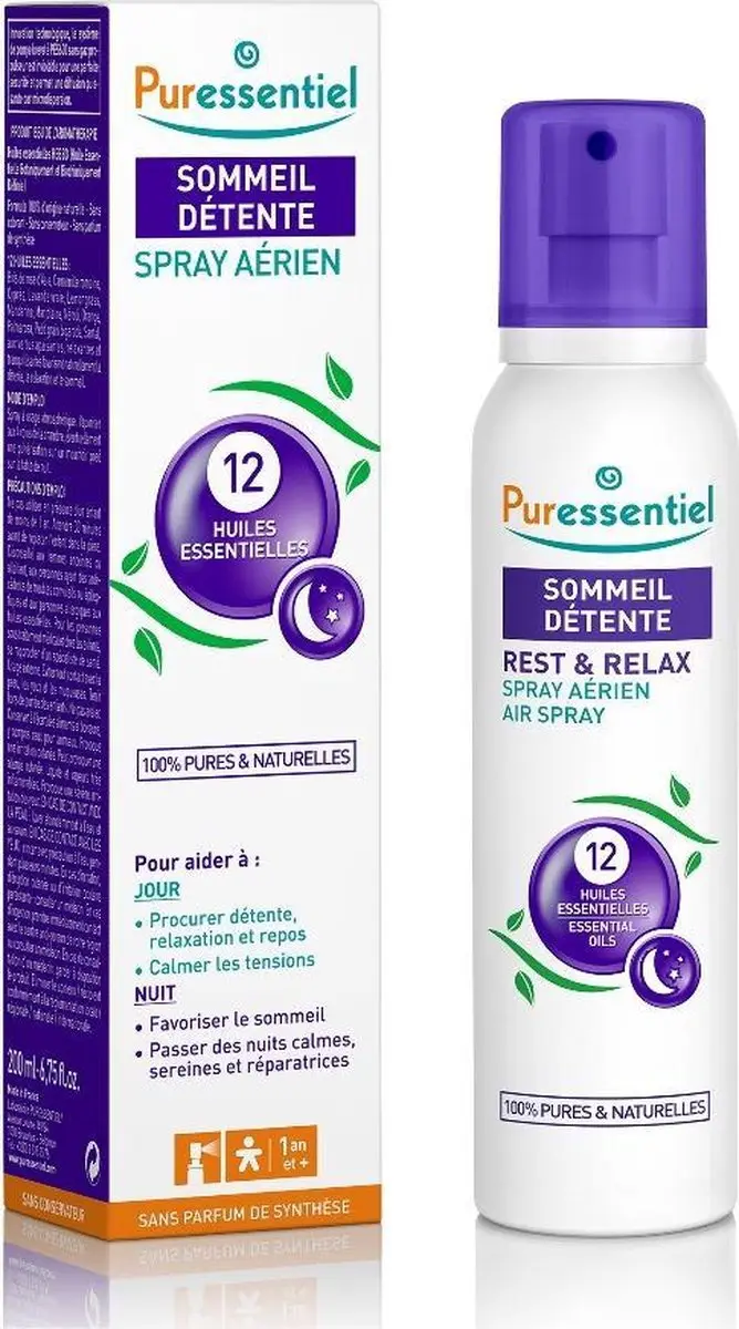 Puressentiel Sommeil Détente Spray 75ml - afbeelding 6 van 6