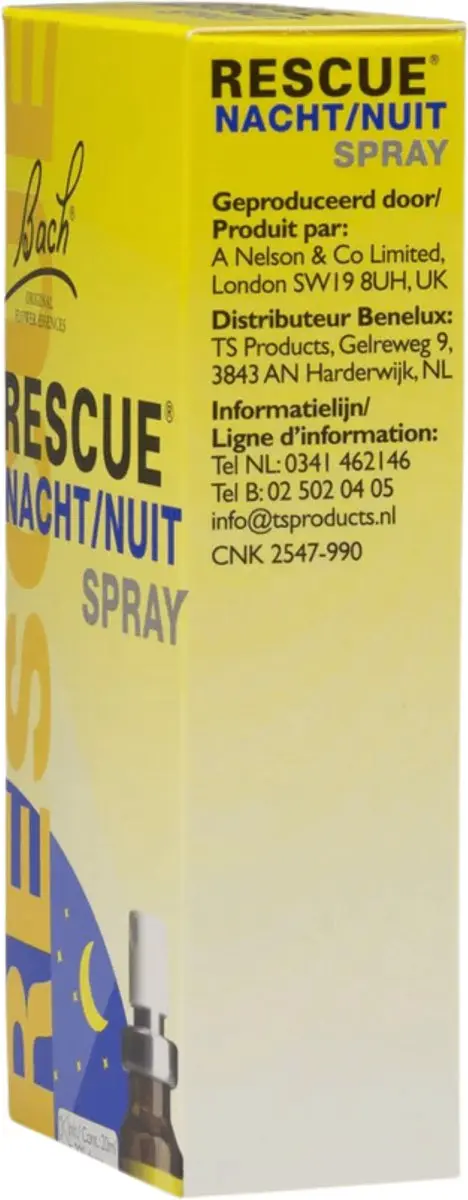Bach Rescue Spray Nacht - 20 ml