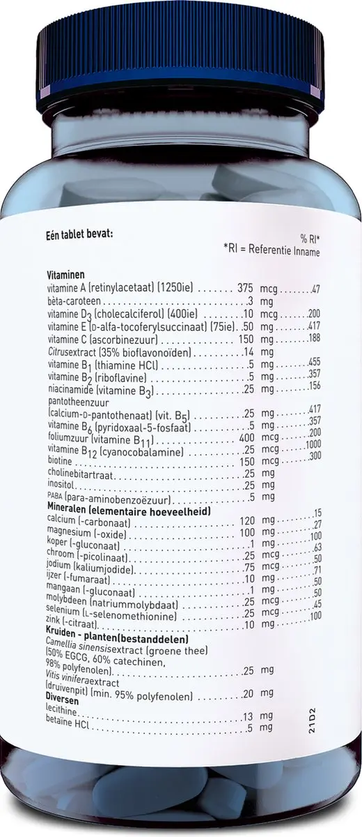 Orthica Strata Fem Multivitaminen 60 Tabletten