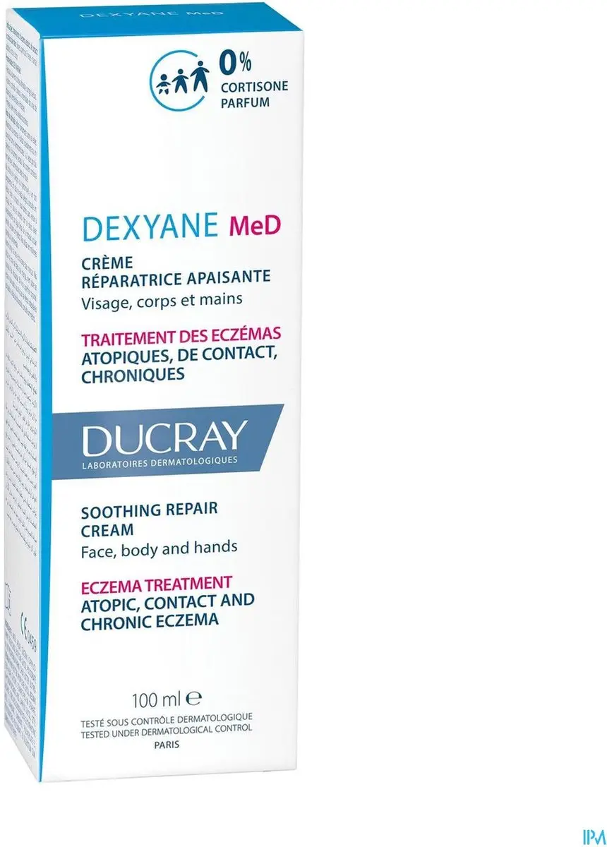 Ducray Dexyane MeD Eczeemcrème 136g - afbeelding 6 van 6