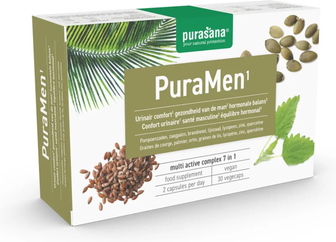 Purasana PuraMen 90 Capsules - 3x30 Stuks