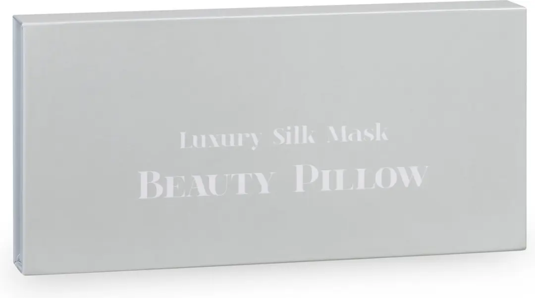 Beauty Pillow Luxury Silk Mask 100% Mulberry Zilver - 22 Momme
