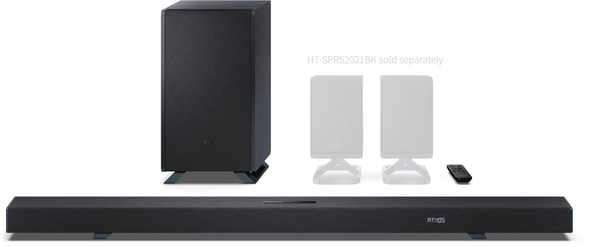 Sharp HT-SBW55121 Soundbar 5.1.2 - 650W - Zwart
