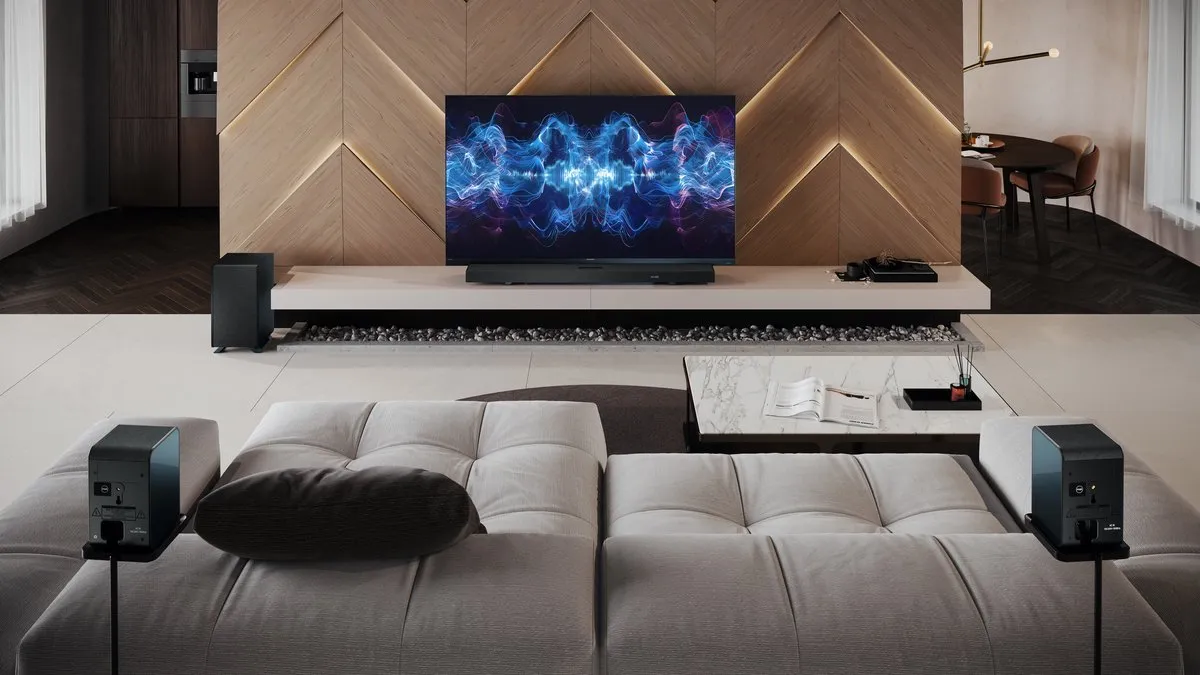 Sharp HT-SBW55121 Soundbar 5.1.2 - 650W - Zwart