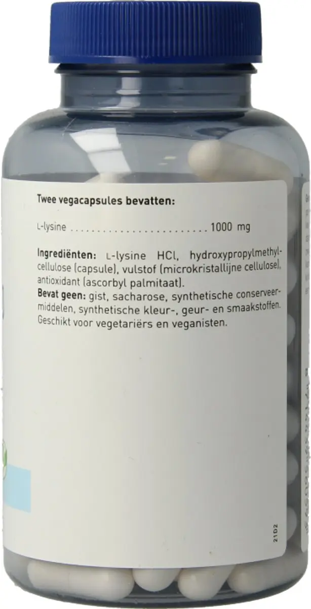 Orthica L-Lysine-500 Voedingssupplement 90 Capsules