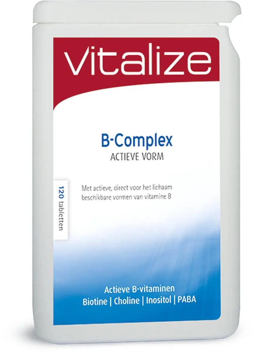 Vitalize B-Complex Actieve Vorm 60 Tabletten
