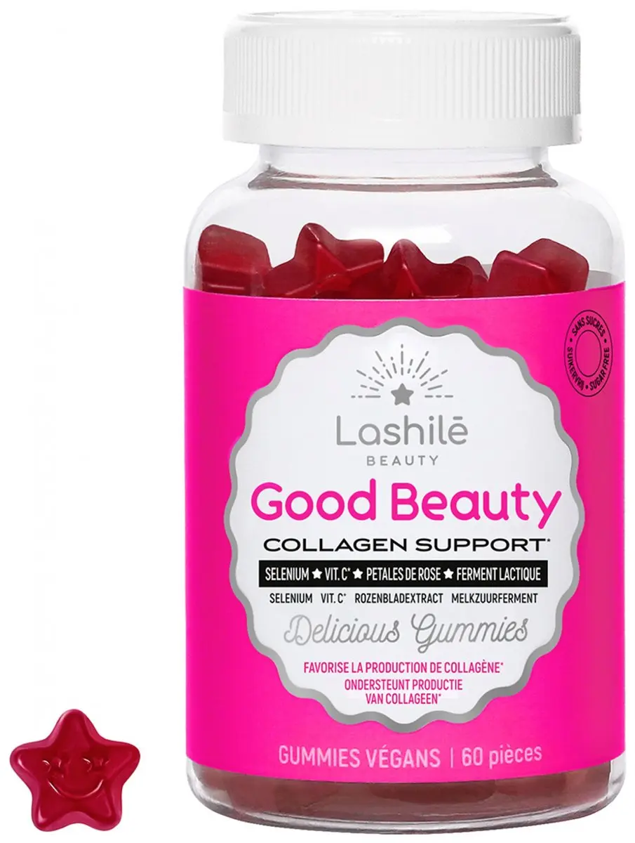 Lashilé Beauty Good Beauty Gummies 60 Stuks - Vitamine C & Hyaluronzuur - afbeelding 4 van 6