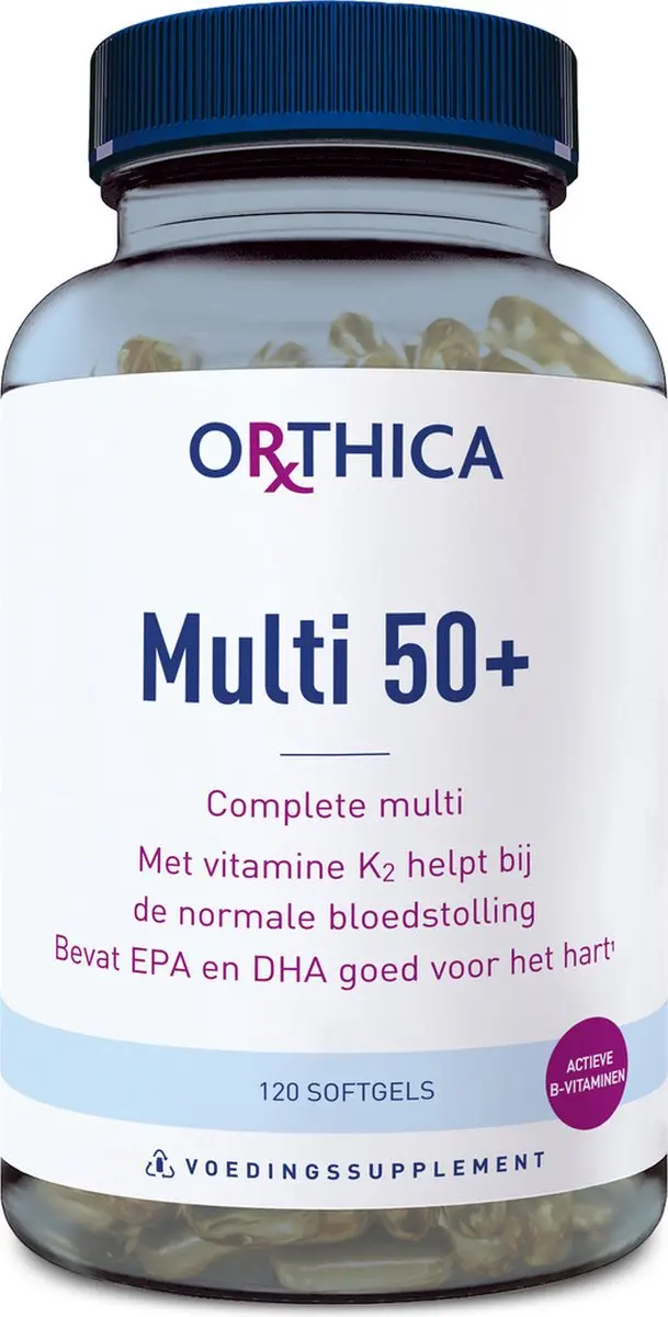 Orthica Multi 50+ Multivitamine 120 Softgels