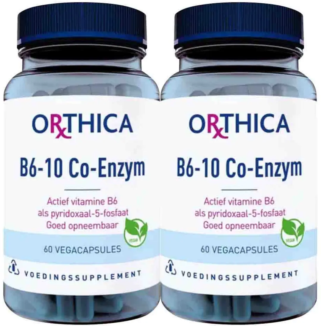 Orthica B6-10 Co-Enzym 120 tabletten - 2x60