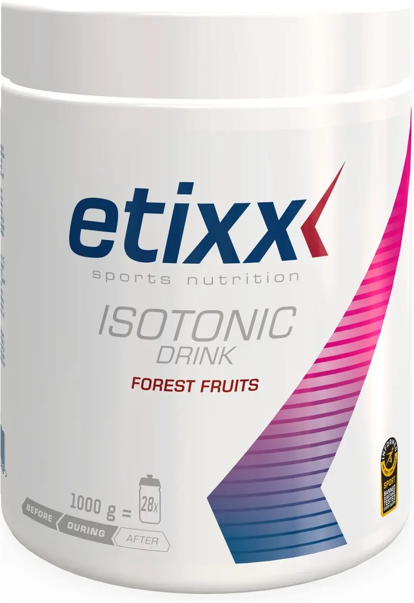 Etixx Isotonic Sportdrank Bosbessen 1kg