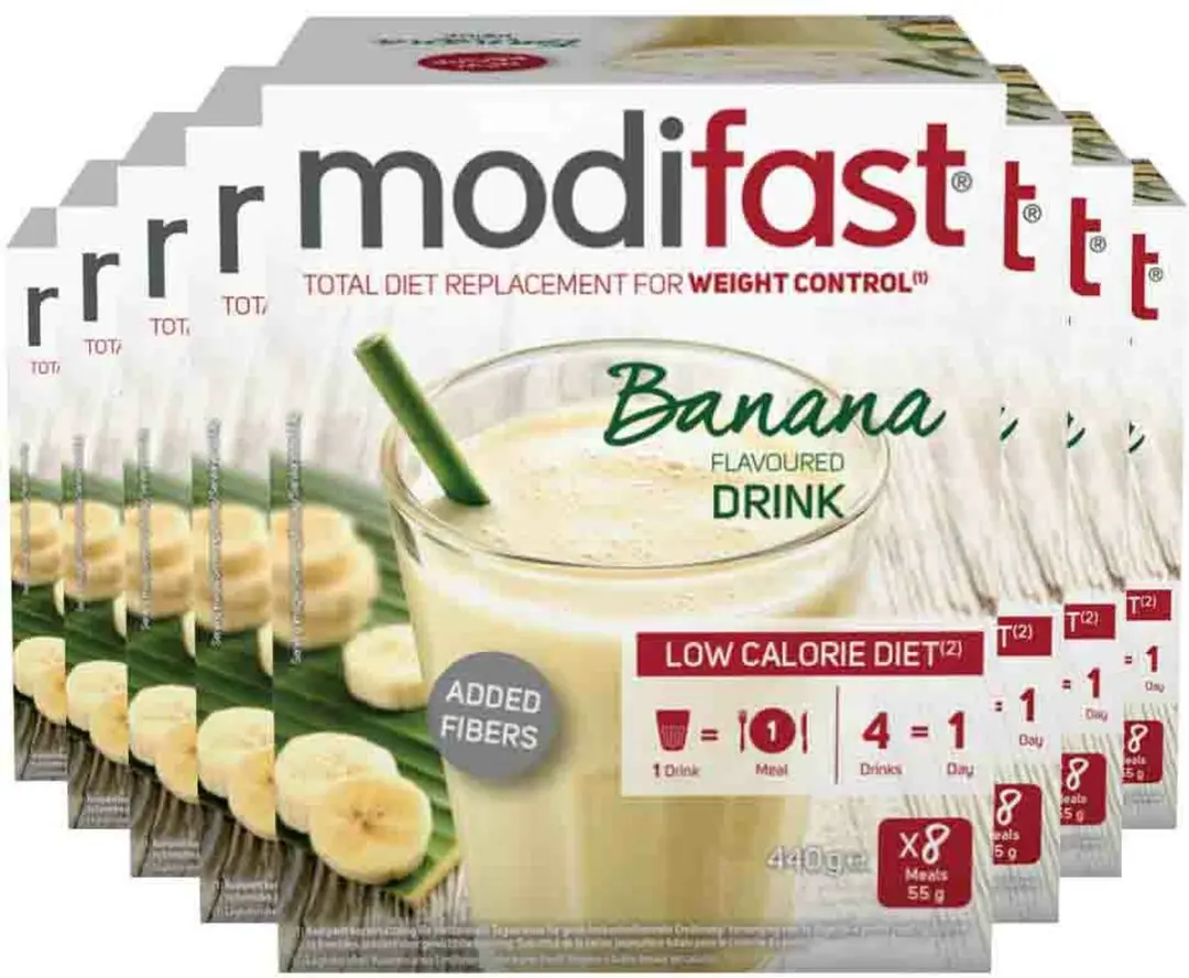 Modifast Weight Control Milkshake Banaan - 8 Stuks