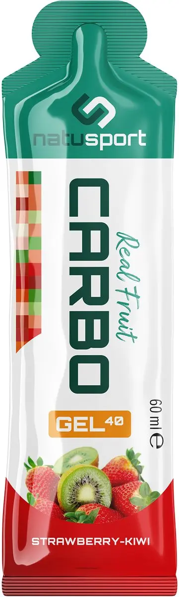 Natusport Real Fruit Carbo Gel - 12 Stuks - 720ml