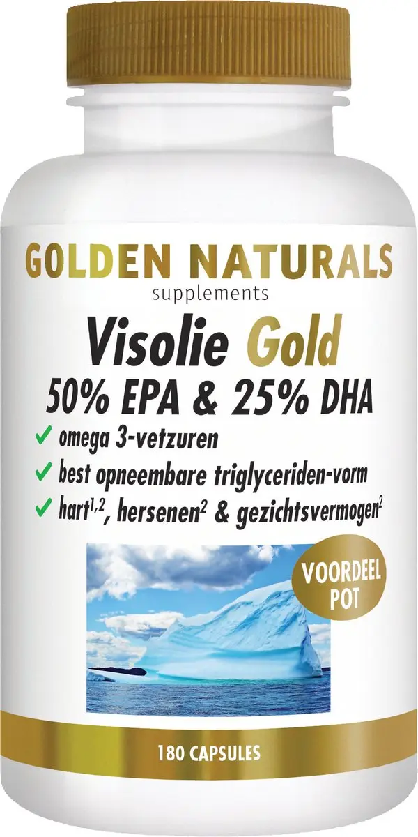Golden Naturals Visolie 180 Softgels