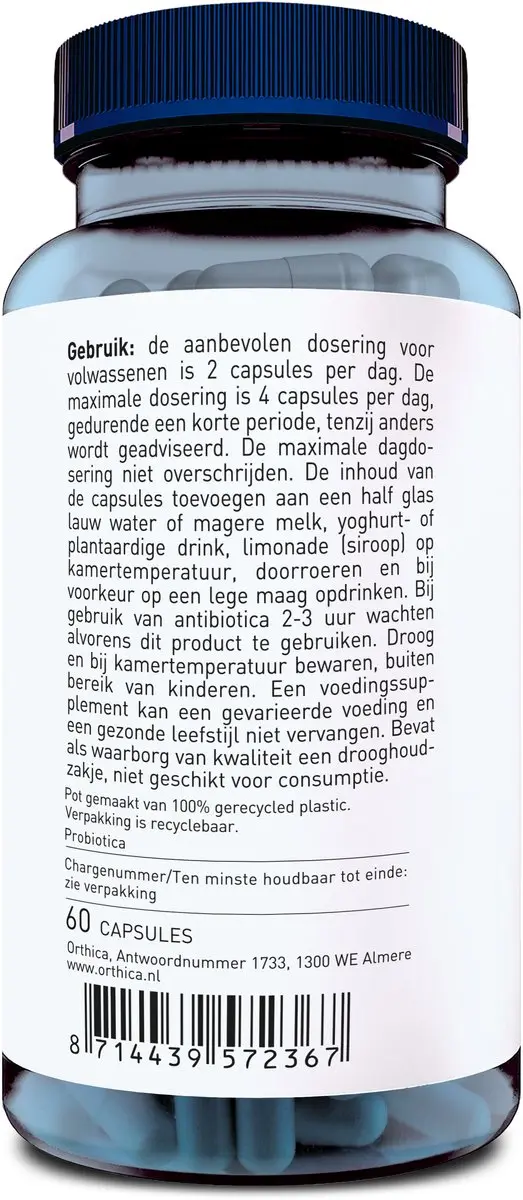 Orthica Orthiflor 50+ Capsules - 60 Stuks
