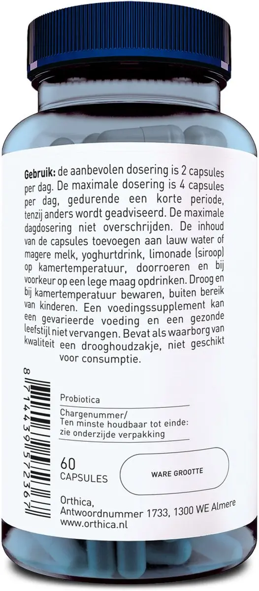 Orthica Orthiflor 50+ Capsules - 60 Stuks