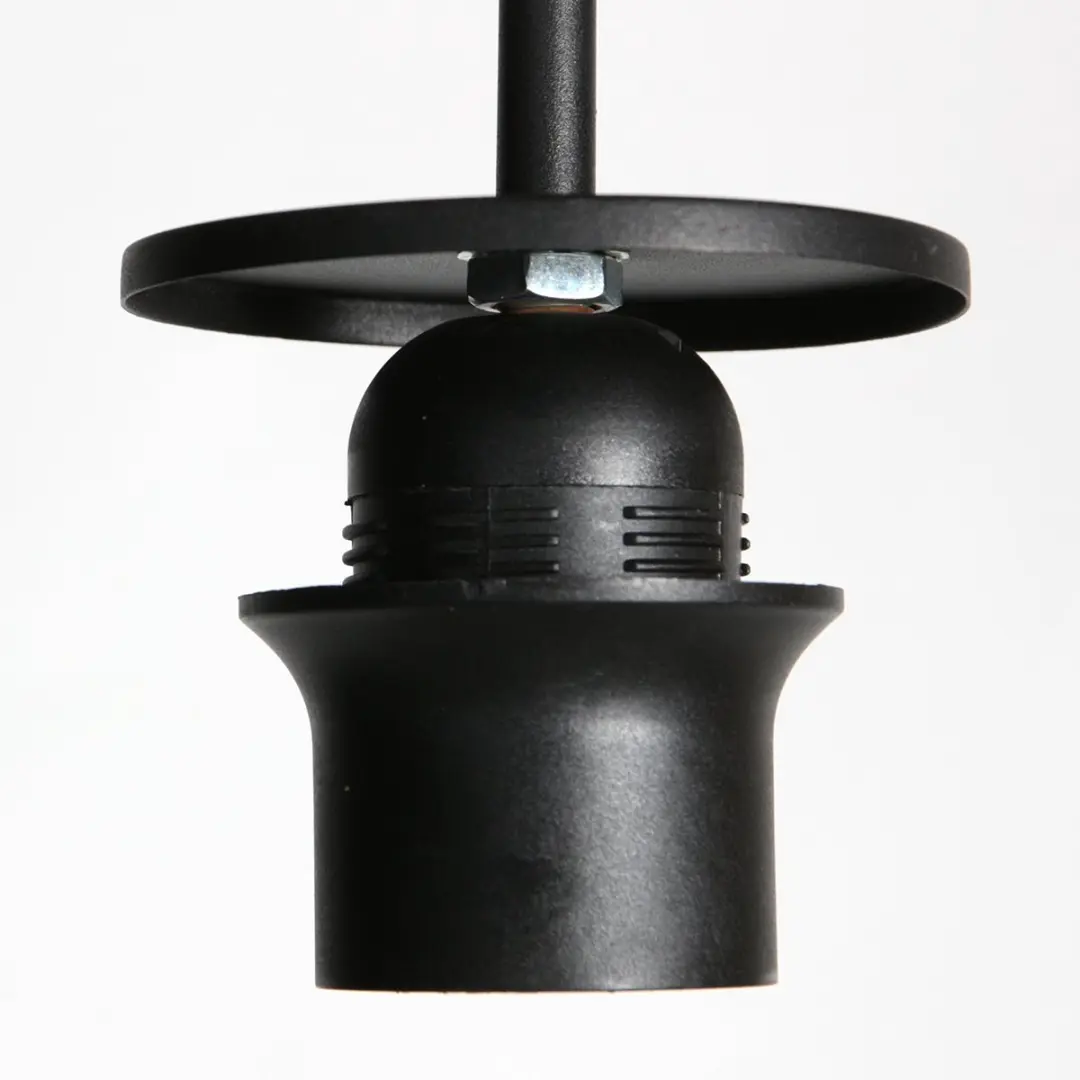 Steinhauer Nox Light 4538ZW Hanglamp - Bamboe/Zwart - 40W