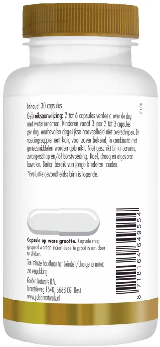 Golden Naturals SinuSolv Capsules - 30 Stuks
