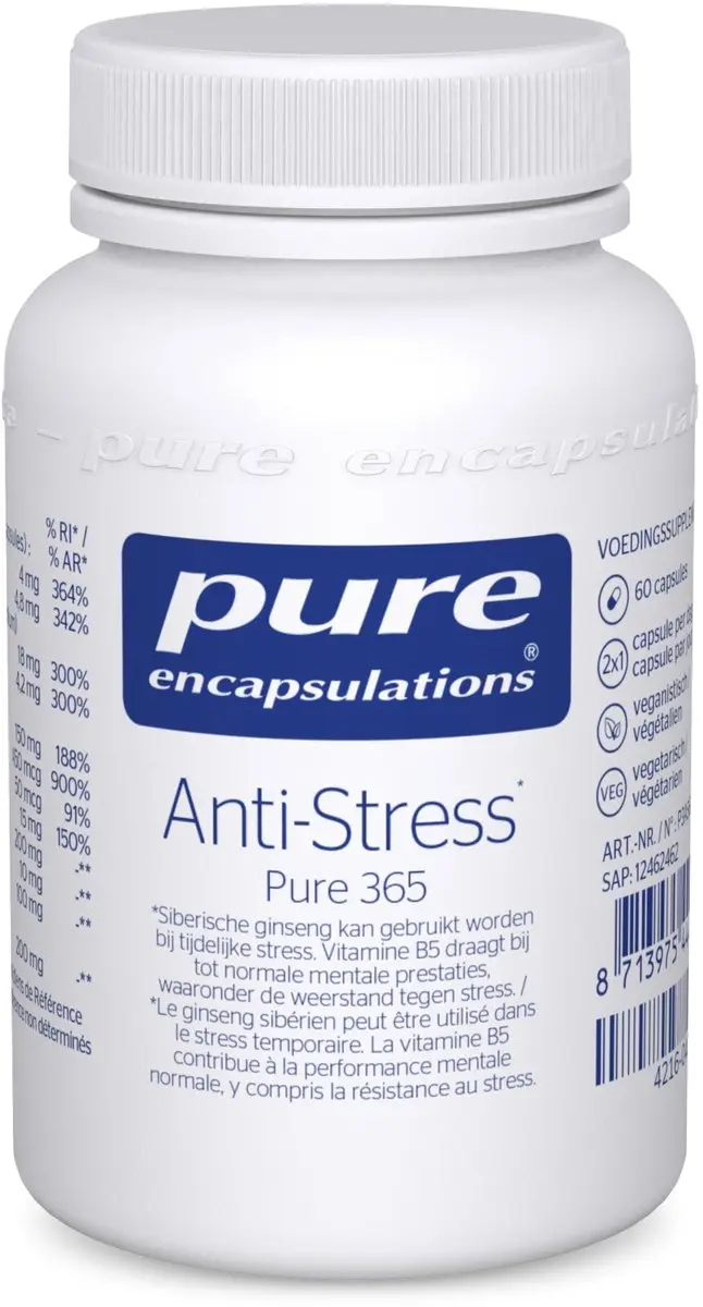 Pure Encapsulations Anti-Stress 60 Capsules