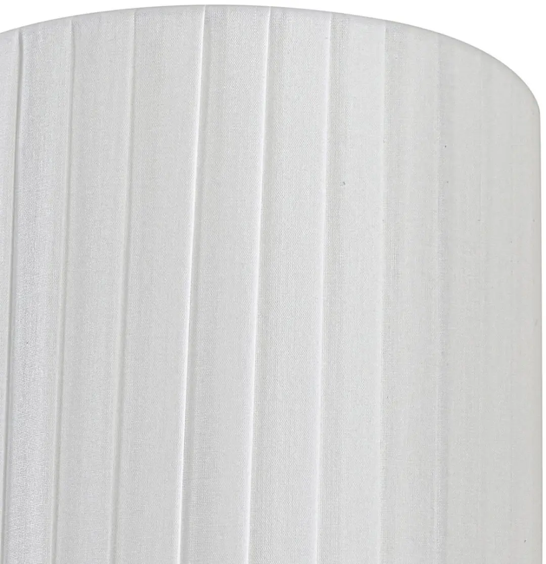 Lindby Wandlamp Textiel 1 Licht E27 - 21cm - Wit