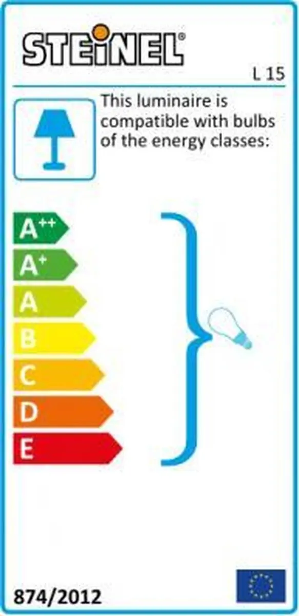 Steinel L 15 Sensor Buitenlamp - Zwart