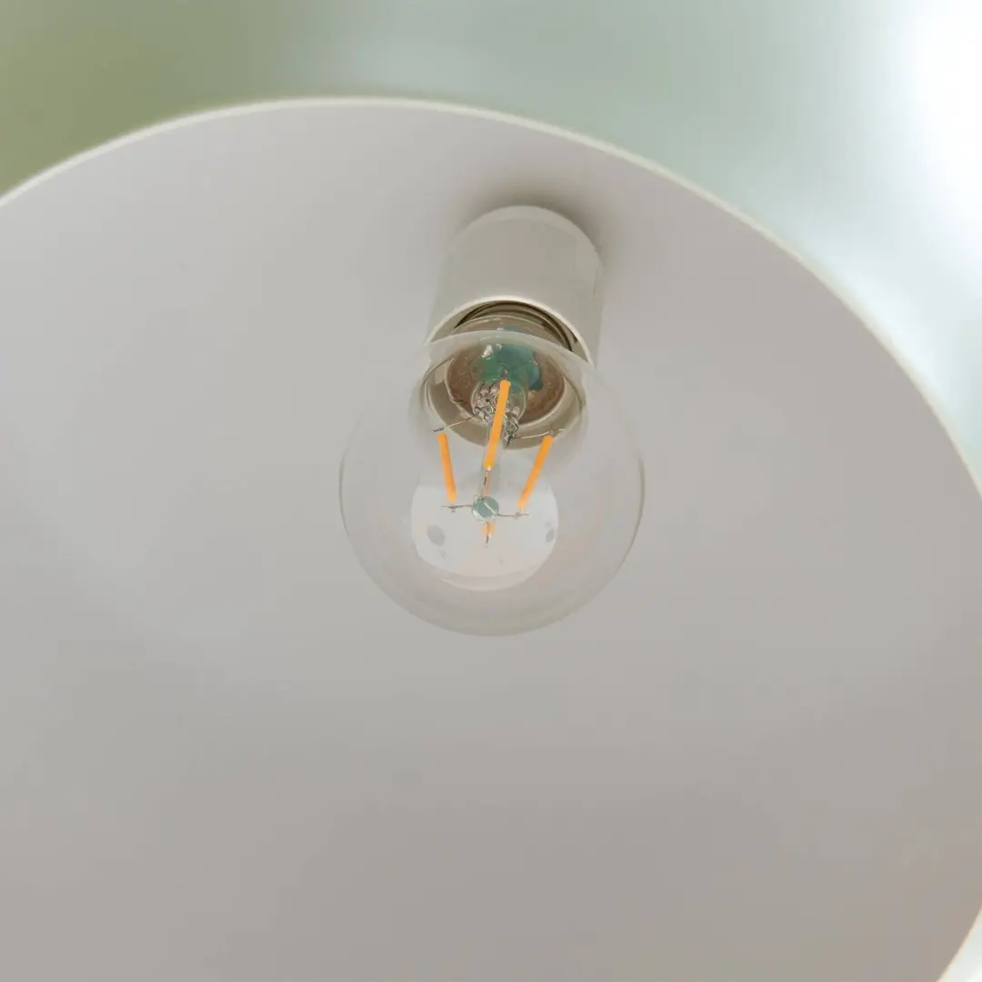 Lucande Hanglamp 3-lichts IJzer 30cm - Lichtgroen/Wit