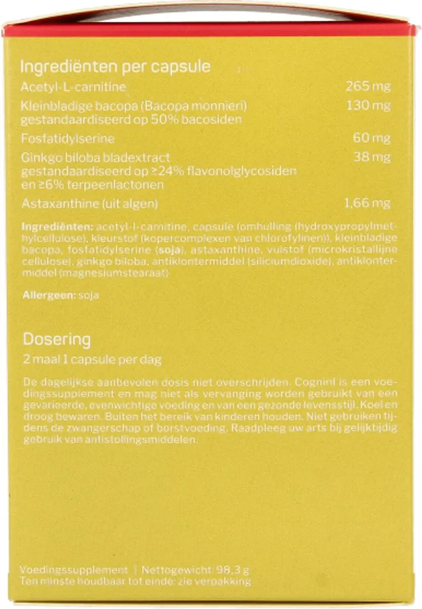 Nutrisan Cogniril 120 Capsules