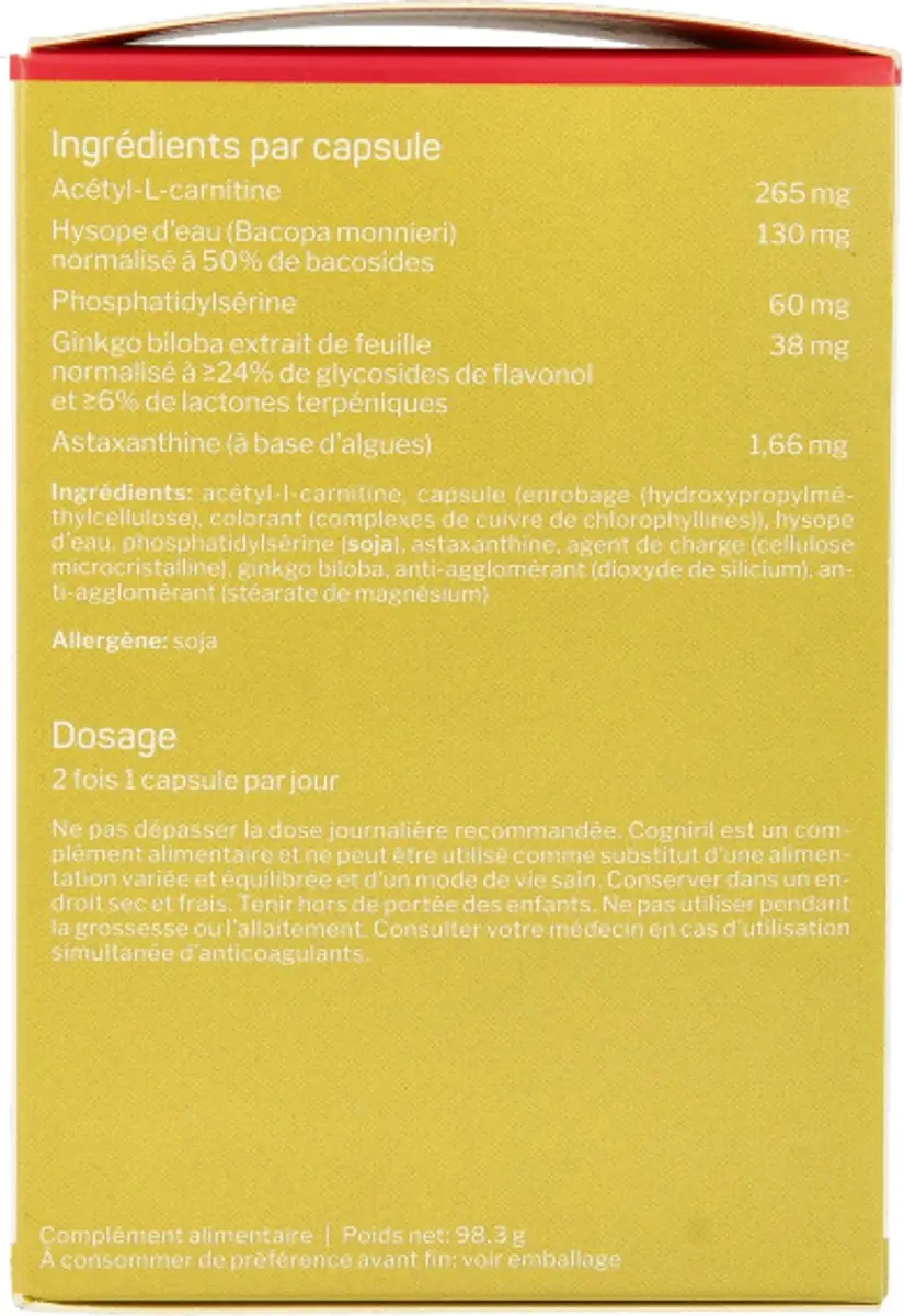Nutrisan Cogniril 120 Capsules