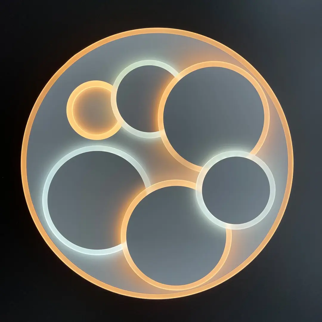 Fischer & Honsel Plafondlamp Dots 28W - Wit