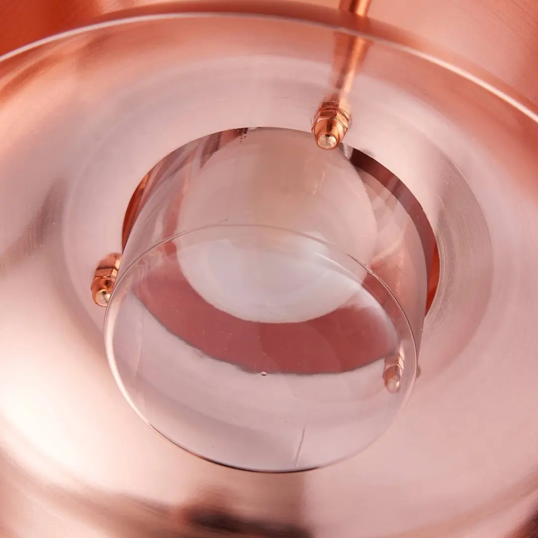 Lucande Wandlamp Buiten 1 Licht E14 - Koper - afbeelding 6 van 6