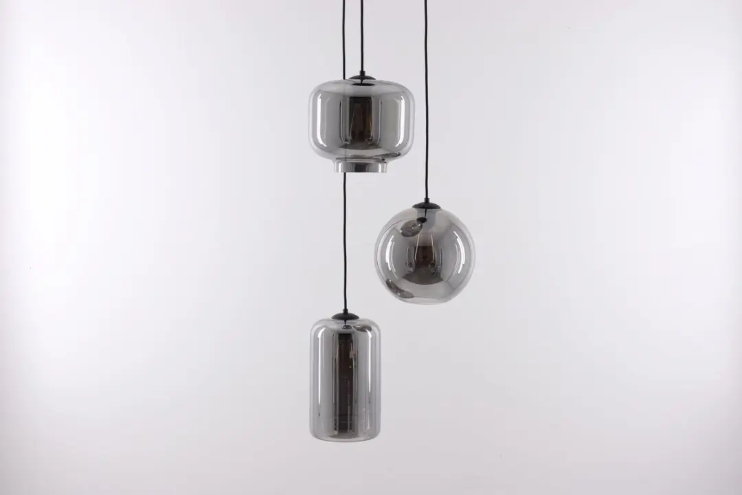 Globo EEF Hanglamp Smoke 3-lichts - Warm wit