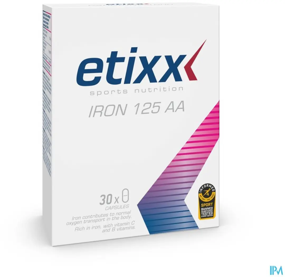 Etixx Iron 125 AA IJzerpreparaat 30mg - 30 Tabletten
