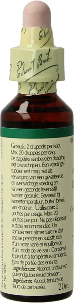 Centaury/Duizenguldenkr Bach