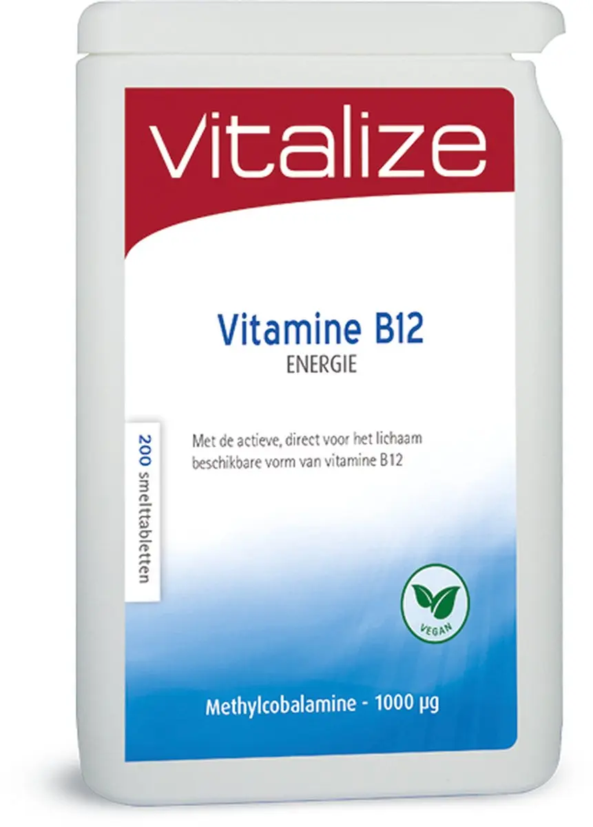 Vitalize Vitamine B12 Energie Smelttabletten 100 Stuks