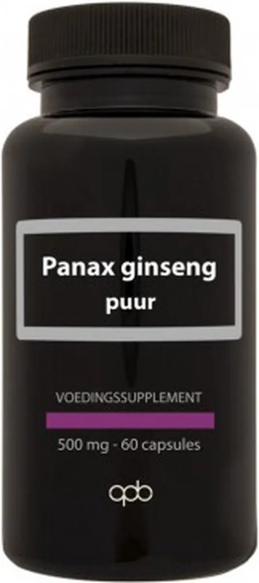 APB Holland Koreaanse Ginseng 500mg - 60 Vegetarische Capsules