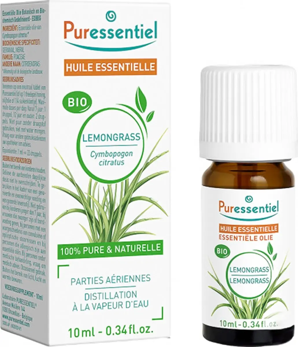 Puressentiel Citroengras Etherische Olie Bio 10ml
