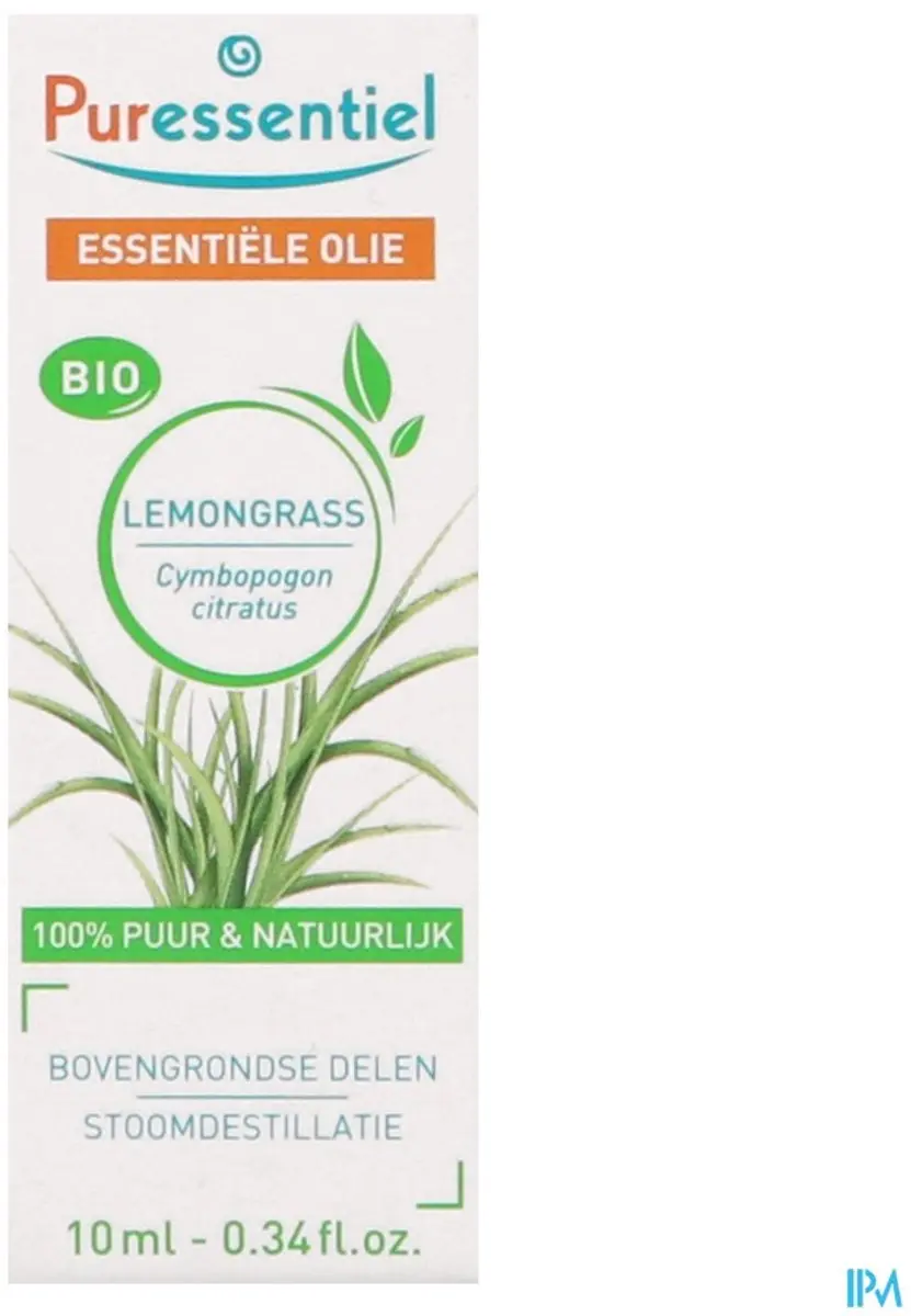 Puressentiel Citroengras Etherische Olie Bio 10ml