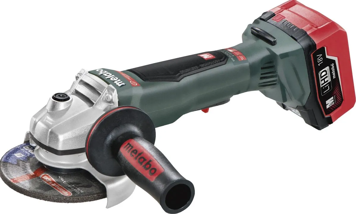 Metabo WB 18 LTX BL 125 QUICK Haakse Slijper