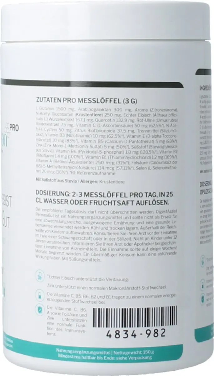 Nutrisan DigestAssist PermeaGut 150g