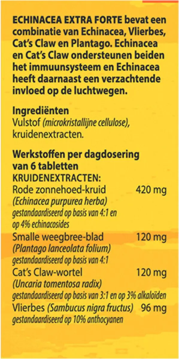 Bloem Echinacea Extra Forte Tabletten