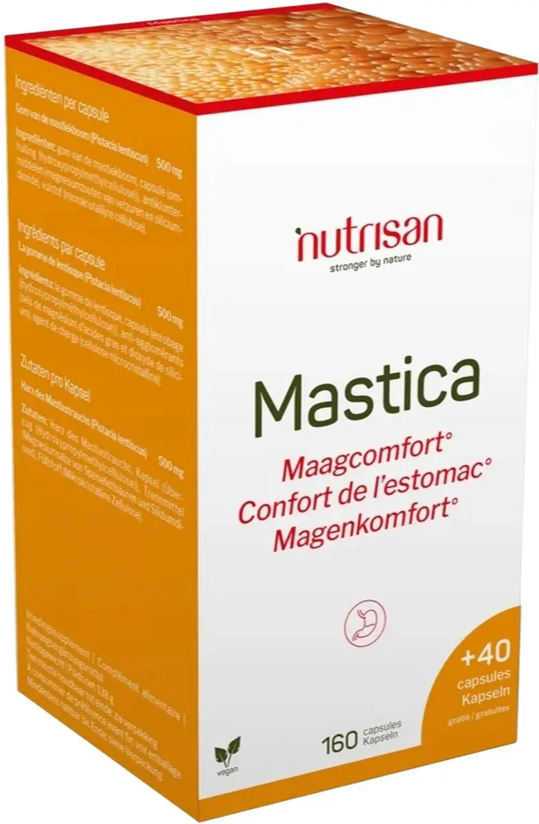 Nutrisan Mastica Capsules 200 Stuks - 200mg